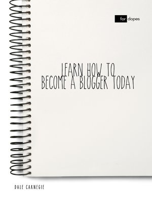 cover image of Learn How to Become a Blogger Today